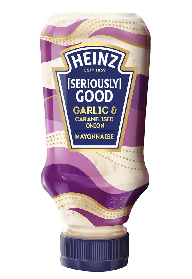 Heinz garlic & caramelized onion mayonnaise 220ml
